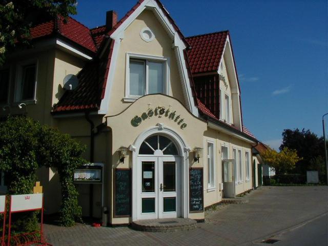 Restaurant Und Pension Zur Nassen Ecke Wittenbeck Екстер'єр фото